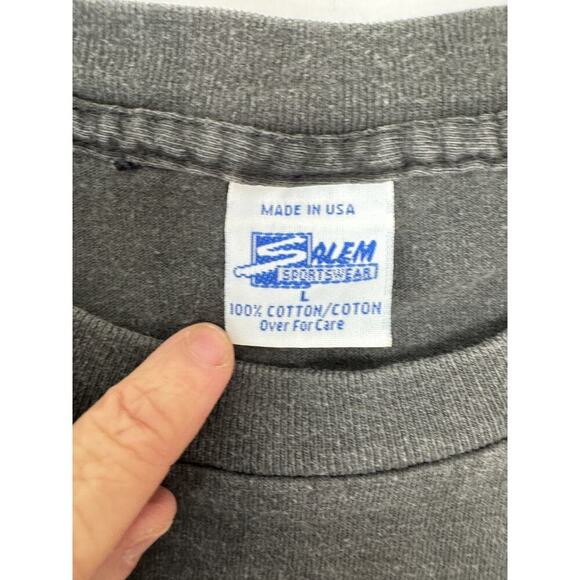 Vintage 1991 Chicago Bulls Back 2 Back Champions Rings Single Stitch Shirt Large - Picture 5 of 9